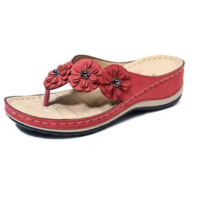💝Last Day 50% OFF⭐Women's Lightweight Flowers Clip Toe Sandals
