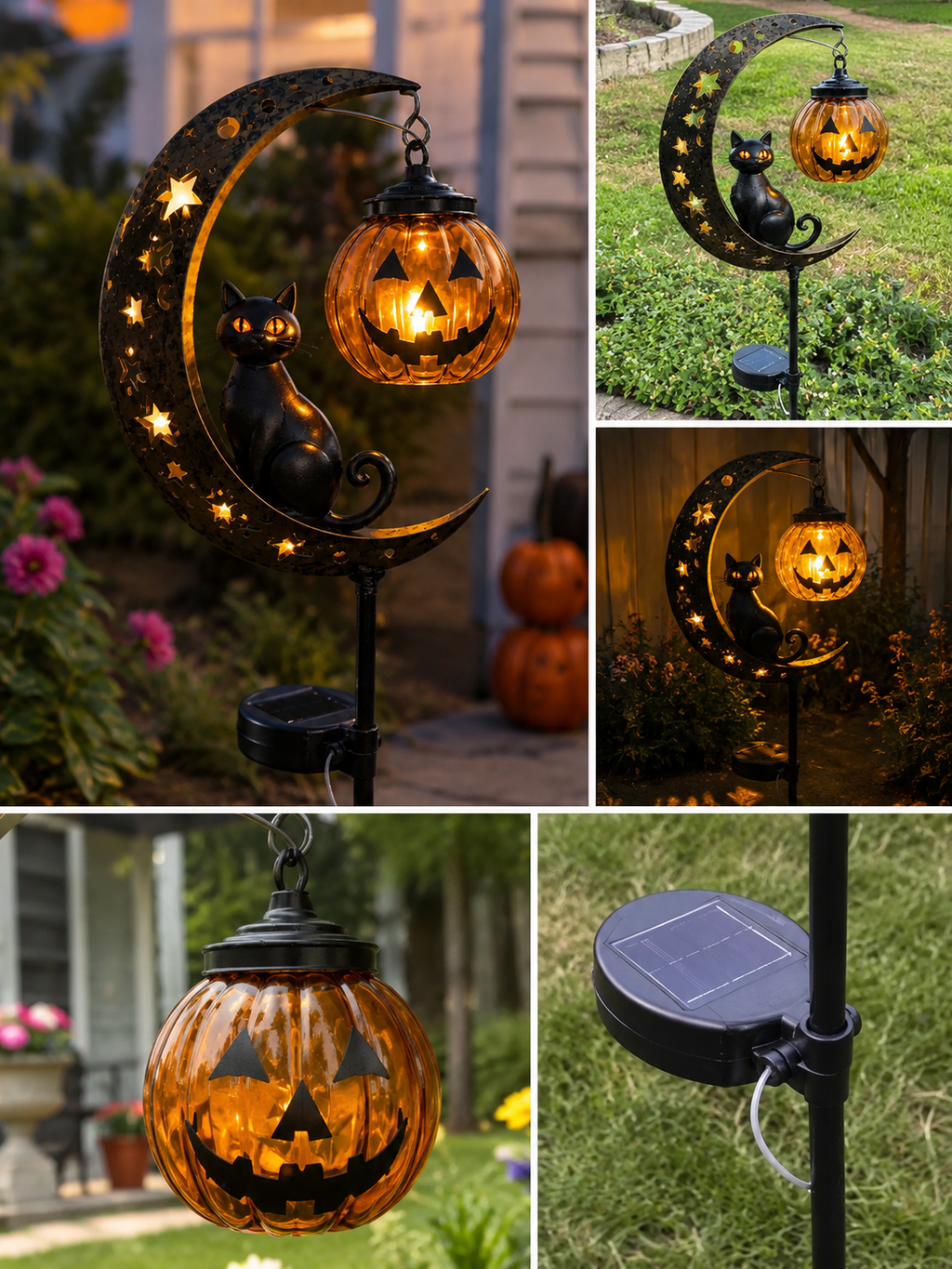🎃Halloween Early Bird Sale |49% OFF Pumpkin MoonGarden Stake Light