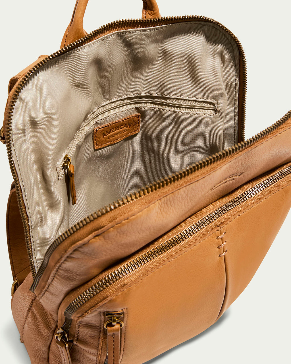 💝Last Day 50% OFF⭐Cleveland Soft Leather Everyday Backpack
