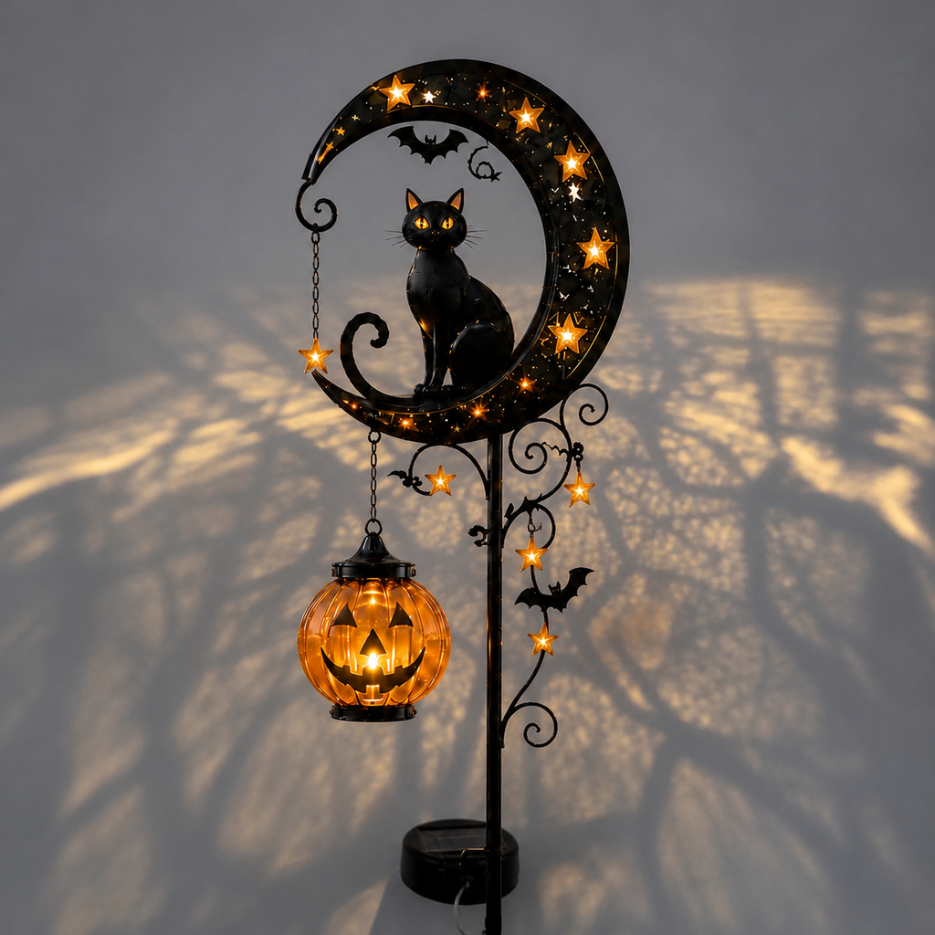 🎃Halloween Early Bird Sale |49% OFF Pumpkin MoonGarden Stake Light