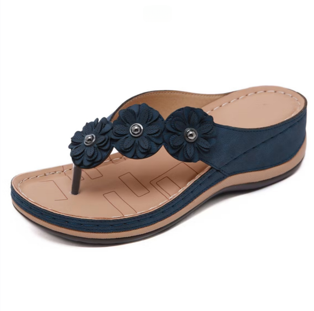 💝Last Day 50% OFF⭐Women's Lightweight Flowers Clip Toe Sandals