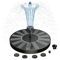 🏆Flash Sale⚡Solar Bath Fountain with 6 Nozzle