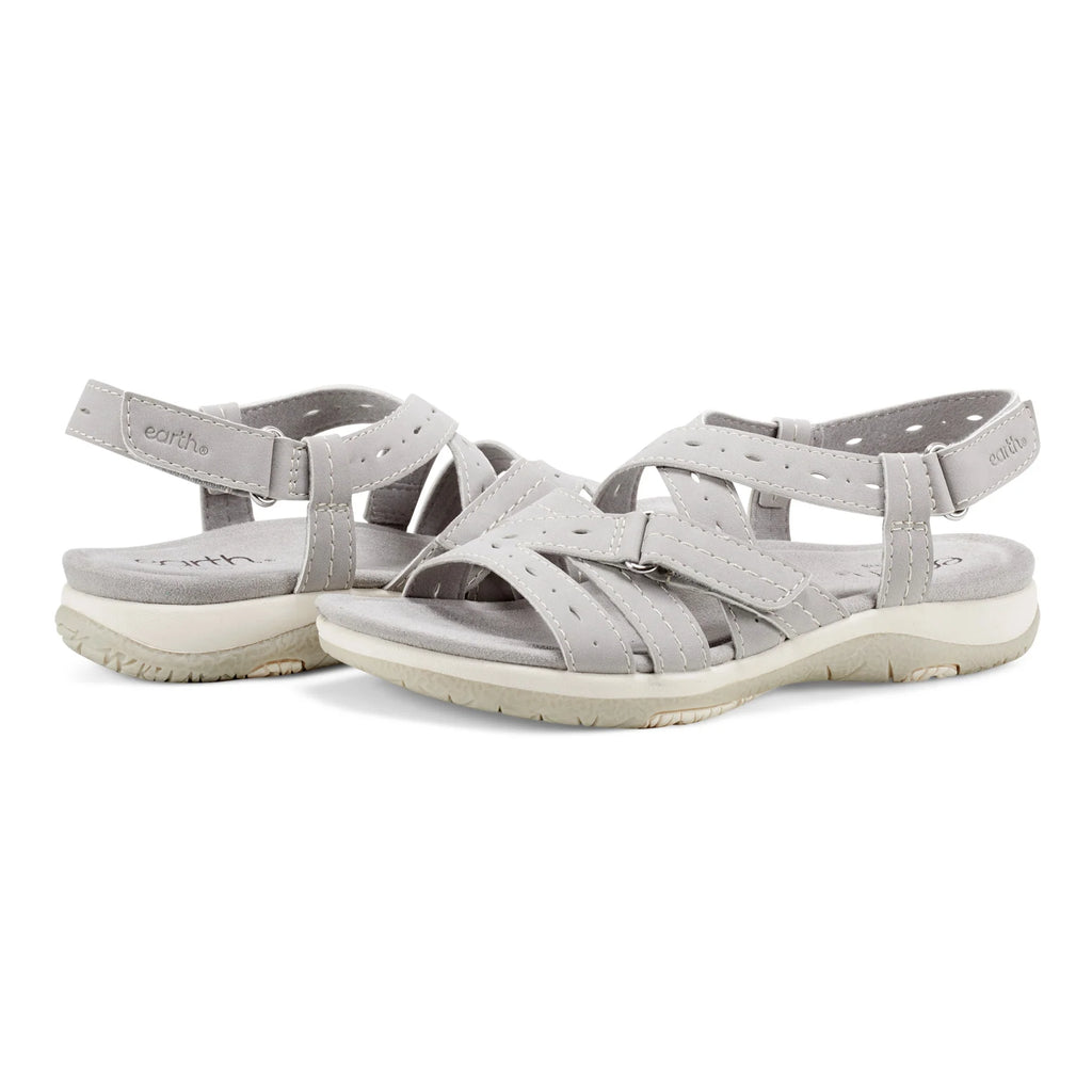 💝Last Day 50% OFF⭐Samsin Round Toe Strappy Casual Flat Sandals