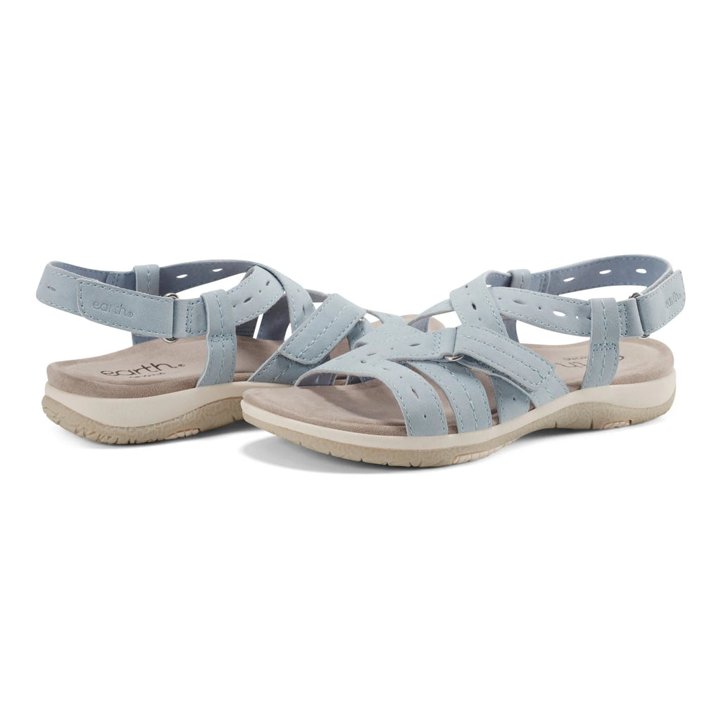 💝Last Day 50% OFF⭐Samsin Round Toe Strappy Casual Flat Sandals
