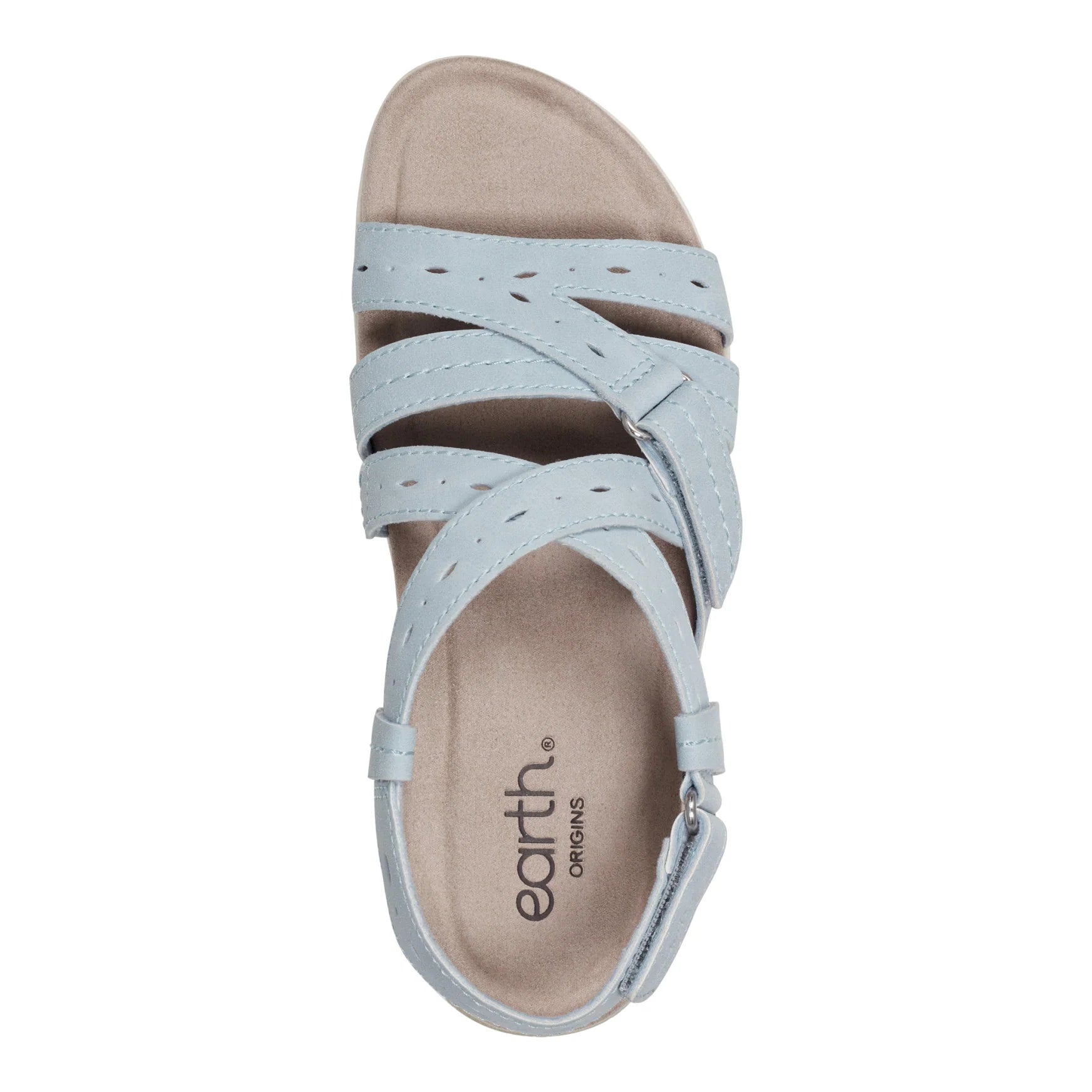 💝Last Day 50% OFF⭐Samsin Round Toe Strappy Casual Flat Sandals