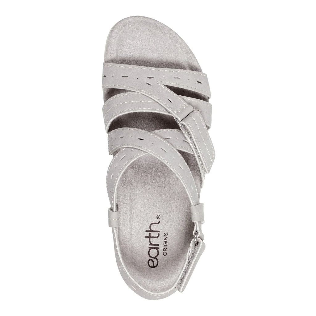 💝Last Day 50% OFF⭐Samsin Round Toe Strappy Casual Flat Sandals