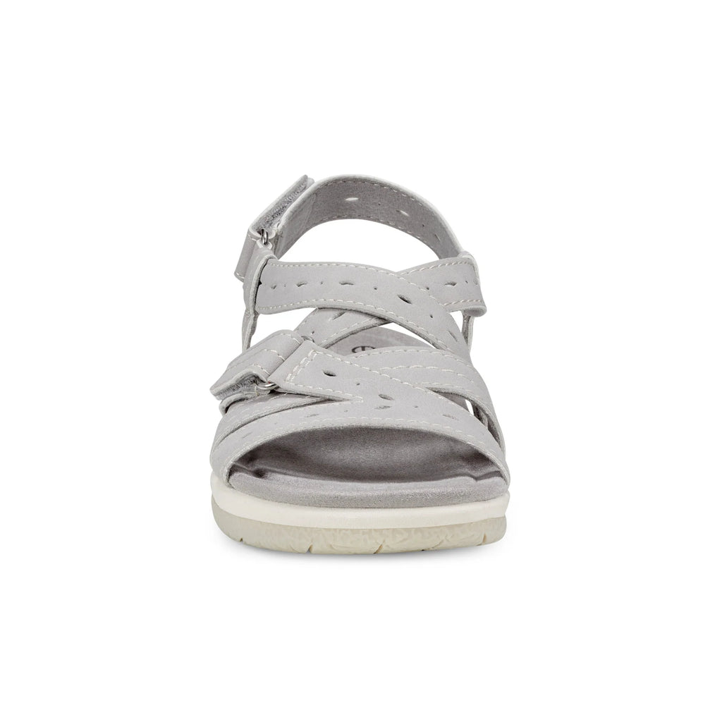 💝Last Day 50% OFF⭐Samsin Round Toe Strappy Casual Flat Sandals