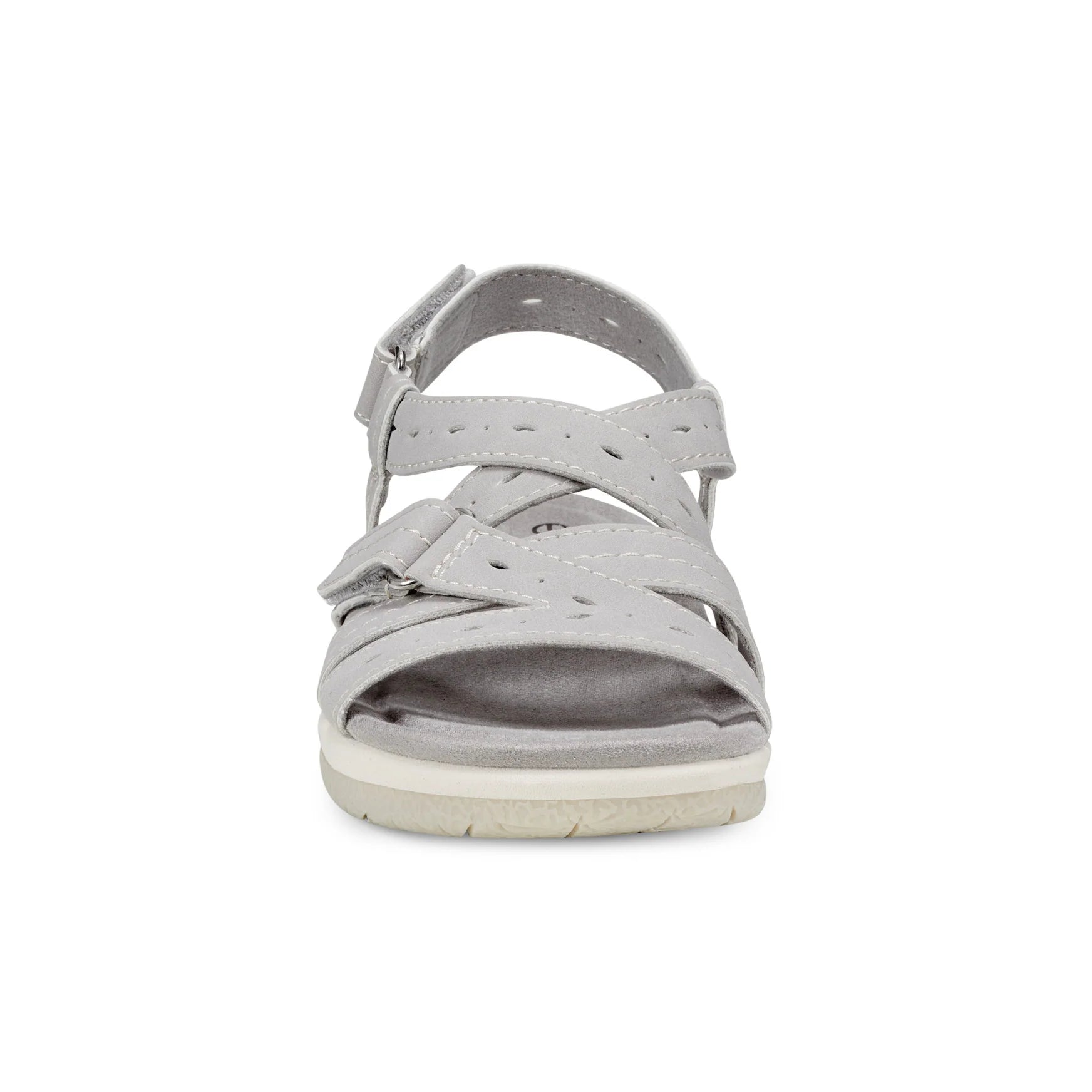 💝Last Day 50% OFF⭐Samsin Round Toe Strappy Casual Flat Sandals