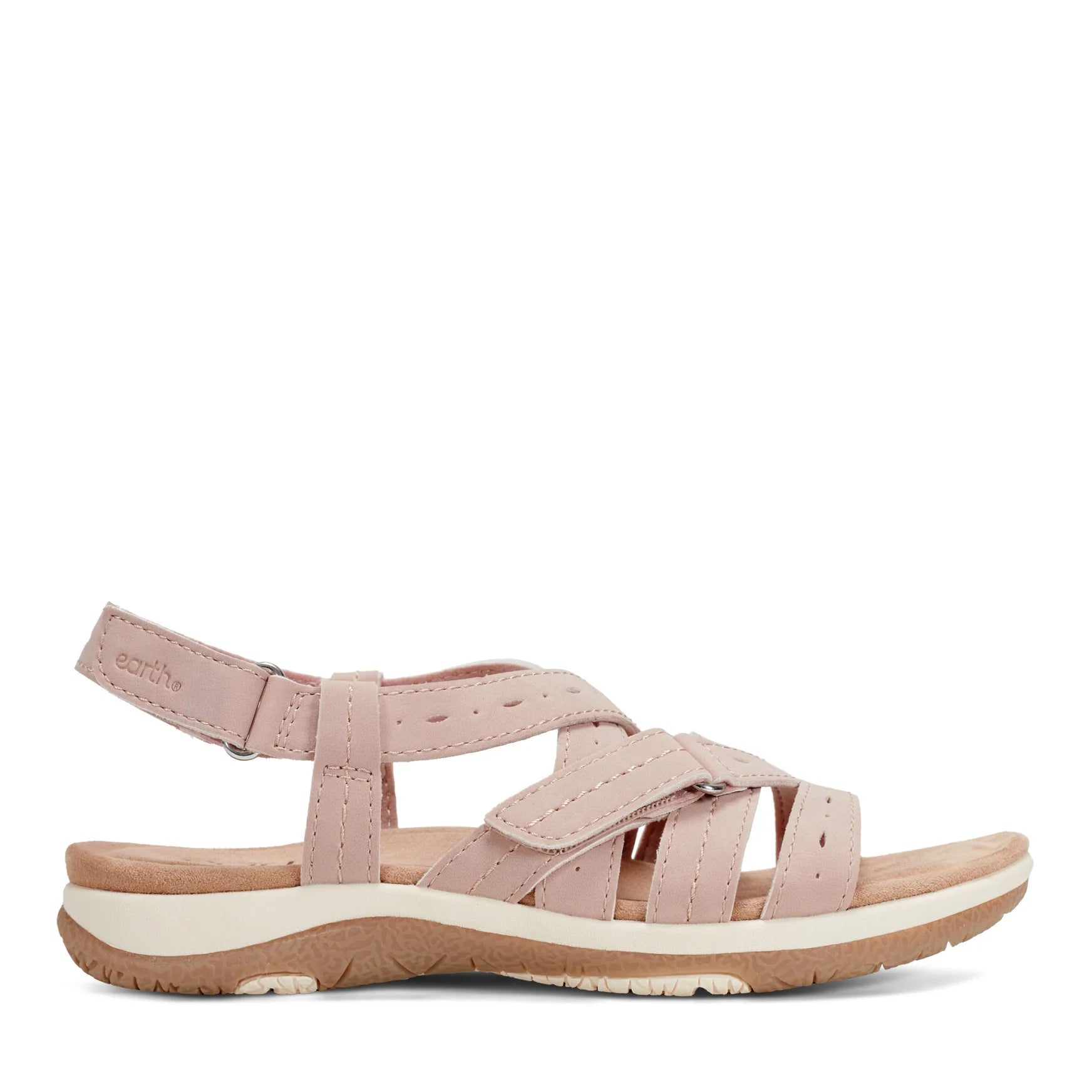 💝Last Day 50% OFF⭐Samsin Round Toe Strappy Casual Flat Sandals