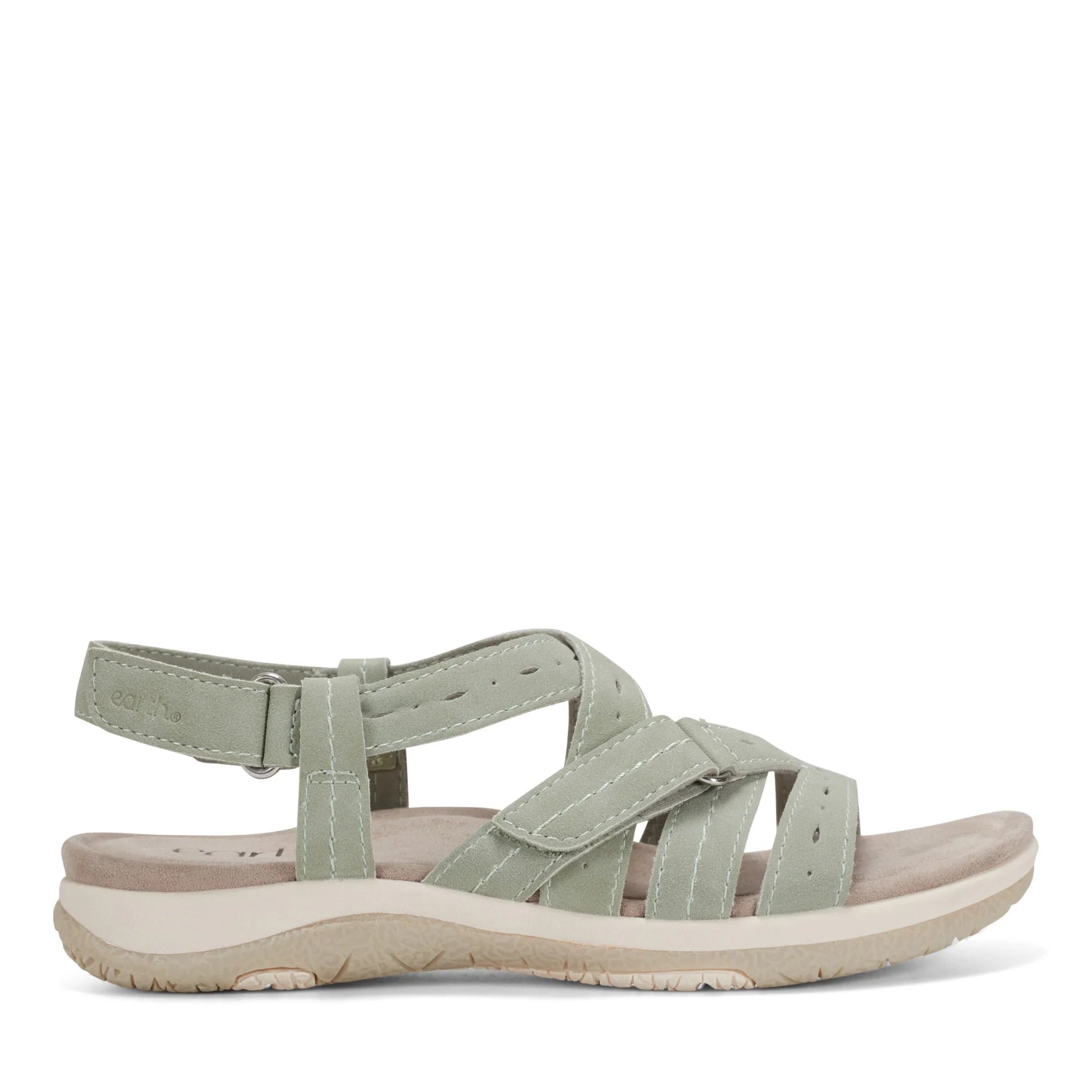 💝Last Day 50% OFF⭐Samsin Round Toe Strappy Casual Flat Sandals