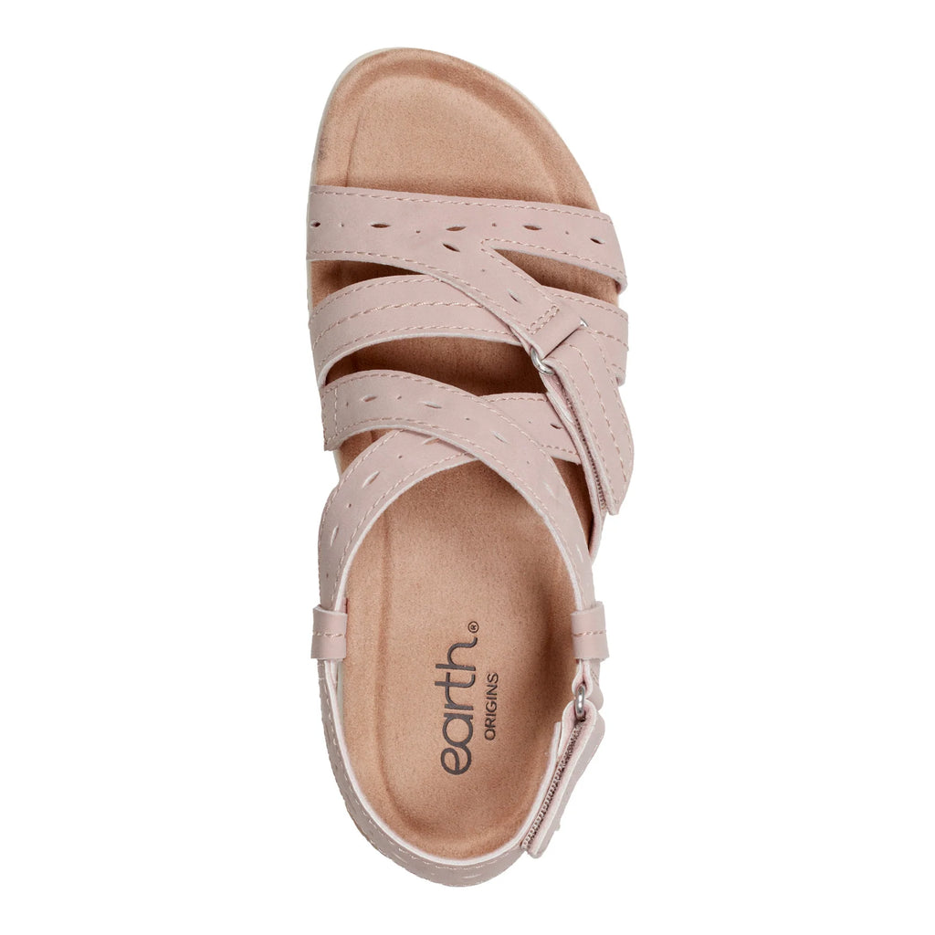 💝Last Day 50% OFF⭐Samsin Round Toe Strappy Casual Flat Sandals