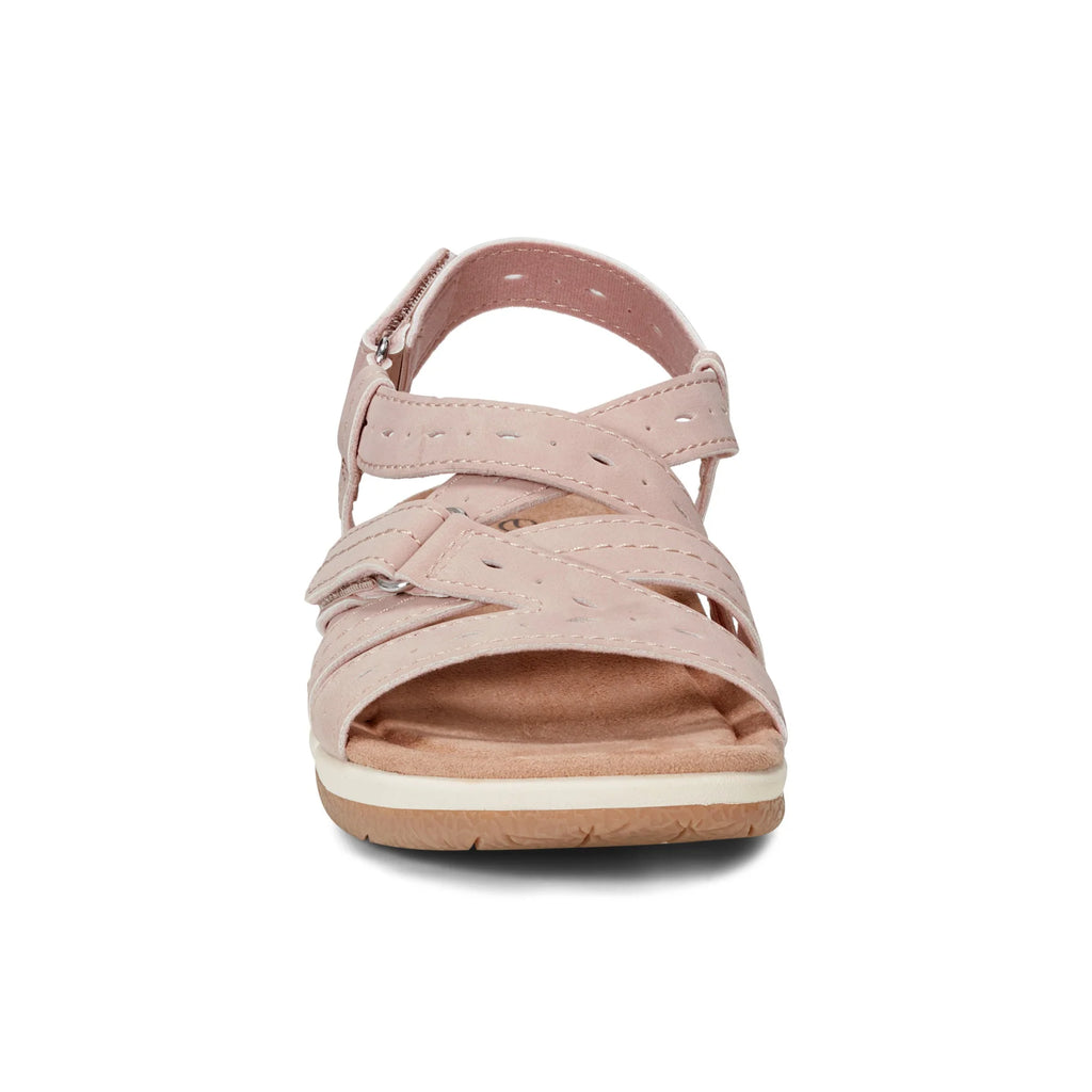 💝Last Day 50% OFF⭐Samsin Round Toe Strappy Casual Flat Sandals