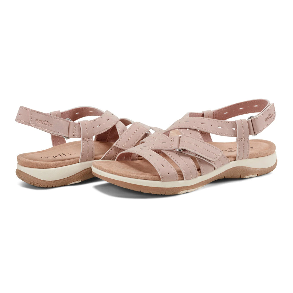 💝Last Day 50% OFF⭐Samsin Round Toe Strappy Casual Flat Sandals