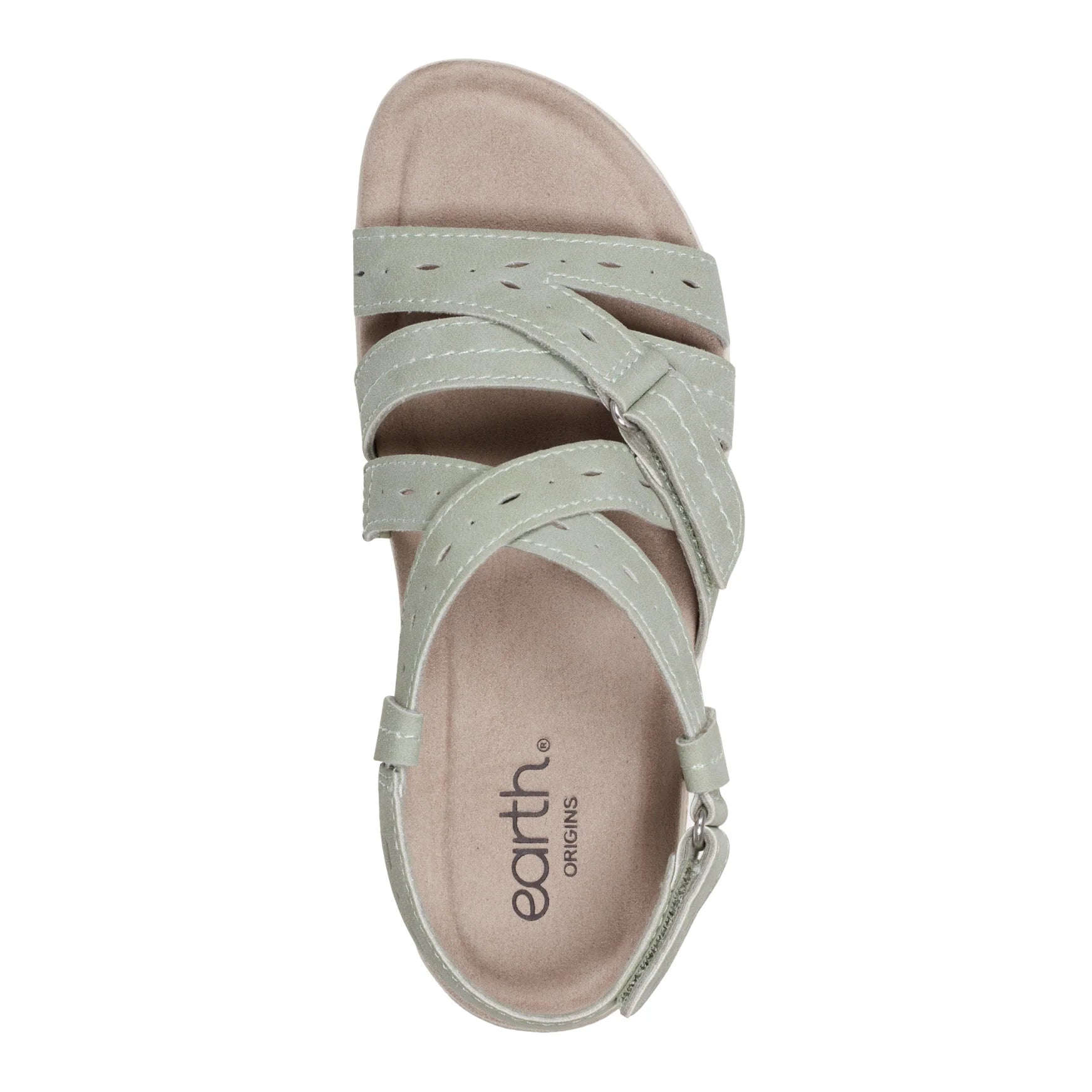 💝Last Day 50% OFF⭐Samsin Round Toe Strappy Casual Flat Sandals