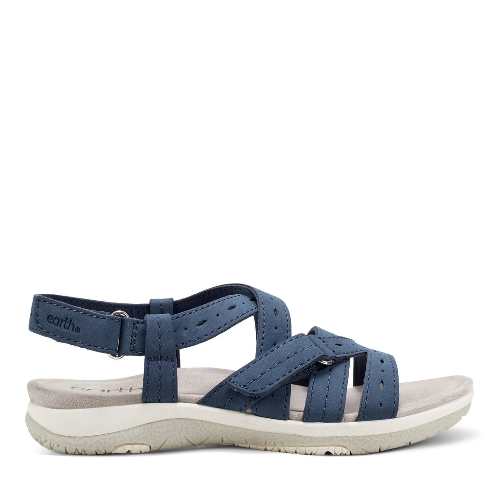 💝Last Day 50% OFF⭐Samsin Round Toe Strappy Casual Flat Sandals